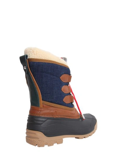 Shop Dsquared2 Snow Boots In Blue