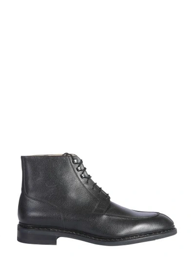 Shop Paraboot Serignan High Lace-up Boots In Black