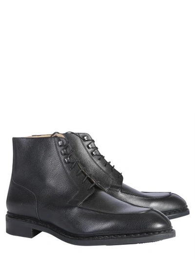 Shop Paraboot Serignan High Lace-up Boots In Black