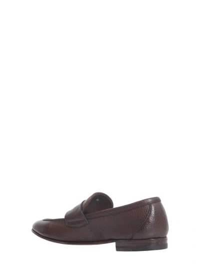 Shop Henderson Soft Leather Loafers In Brown