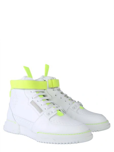 Shop Marcelo Burlon County Of Milan County Nis Sneaker In White