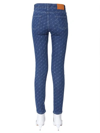 Shop Stella Mccartney High Skinny Fit Jeans In Blue