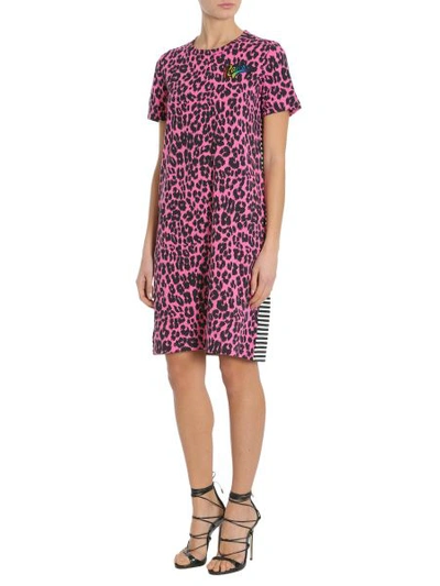 Shop Marc Jacobs Printed Patchwork Dress In Multicolour
