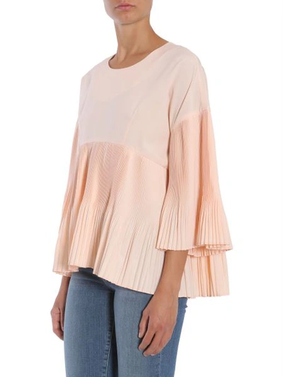 Shop Jovonna London "hailey" Blouse In Pink