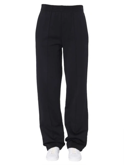 Shop Givenchy Cotton Blend Jogging Trousers In Black