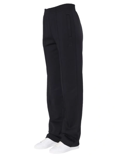 Shop Givenchy Cotton Blend Jogging Trousers In Black