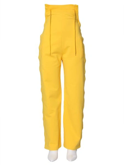 Shop Diesel Red Tag Trousers In Collab With Glenn Martens In Yellow