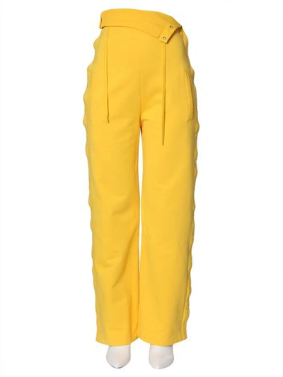 Shop Diesel Red Tag Trousers In Collab With Glenn Martens In Yellow