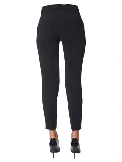 Shop Boutique Moschino Regular Fit Pants In Black