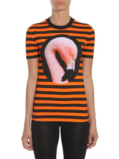 Shop Givenchy Striped T-shirt In Multicolour