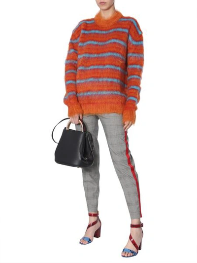 Shop Marni Mohair Sweater In Orange