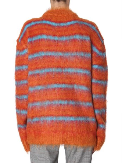 Shop Marni Mohair Sweater In Orange