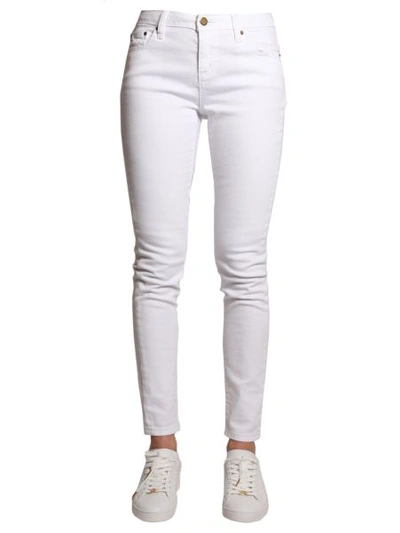Shop Michael Michael Kors Skinny Fit Selma Jeans In White