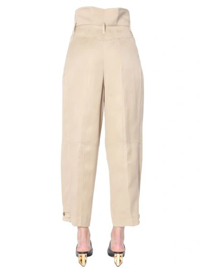 Shop Givenchy Cargo Trousers In Beige