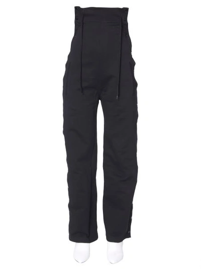 Shop Diesel Red Tag Pants In Collab With Glenn Martens In Black