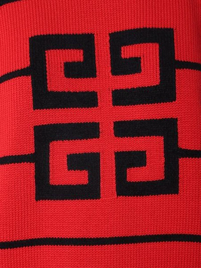 Shop Givenchy Sweater With 4g Logo In Red