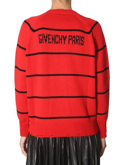 Shop Givenchy Sweater With 4g Logo In Red