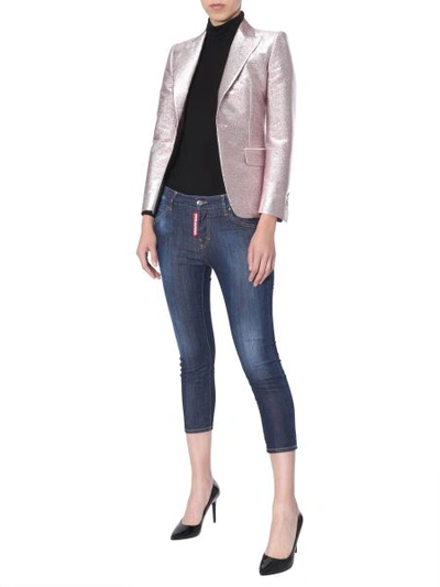 Shop Dsquared2 Smoking Jacket In Pink