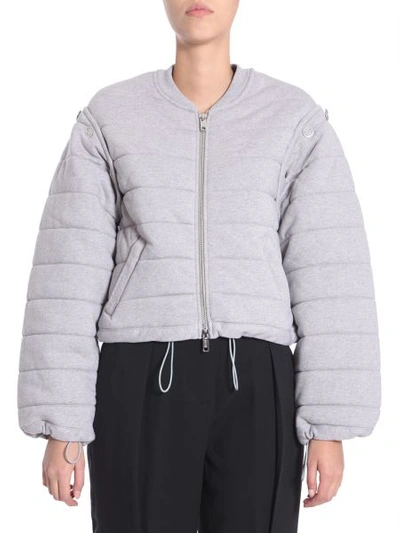 Shop 3.1 Phillip Lim / フィリップ リム Quilted Bomber Jacket In Grey