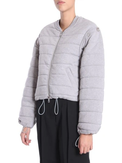 Shop 3.1 Phillip Lim / フィリップ リム Quilted Bomber Jacket In Grey
