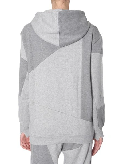 Shop Adidas Originals By Danielle Cathari Hooded Sweatshirt In Grey