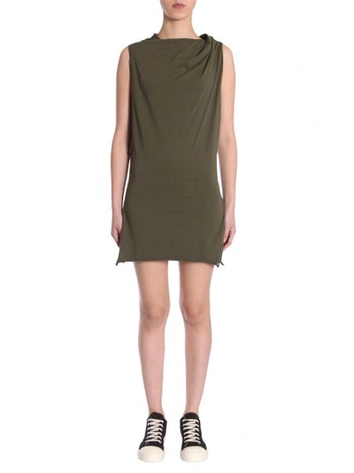 Shop Rick Owens Drkshdw Toga Tunic In Green