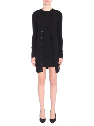 Shop Dsquared2 Long Cardigan In Black