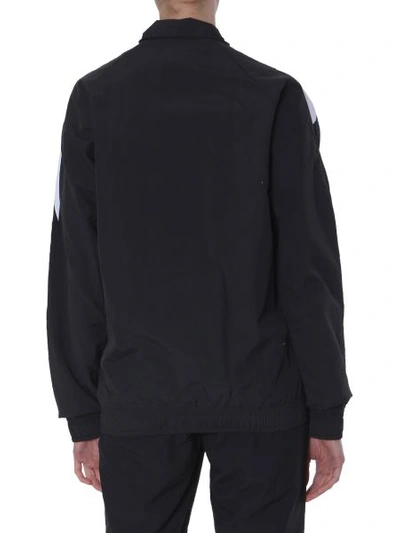 Shop Reebok Sweatshirt Track With Zip In Black
