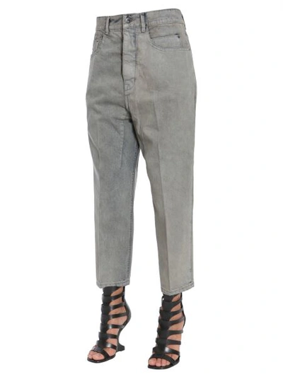 Shop Rick Owens Drkshdw Astaire Jeans In Grey