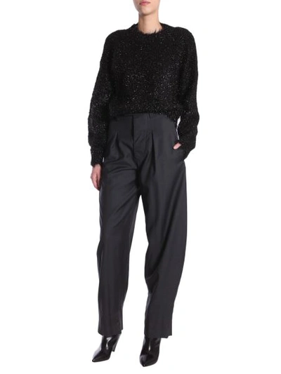 Shop Isabel Marant Mexi Trousers In Charcoal