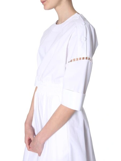 Shop Philosophy Di Lorenzo Serafini Midi Dress In White