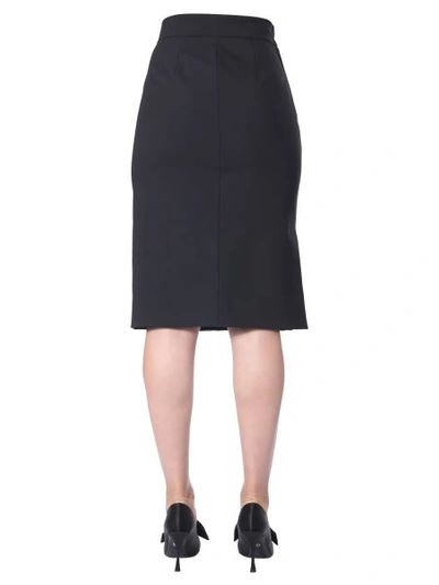 Shop Dolce & Gabbana Tube Skirt In Black