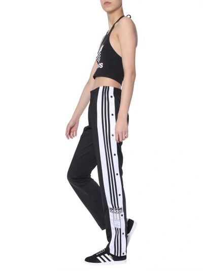 Shop Adidas Originals Adibreak Track Pants In Black