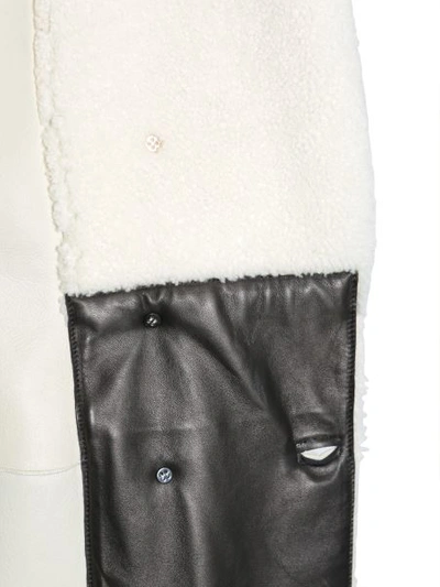 Alexander Mcqueen Double Breasted Coat In White