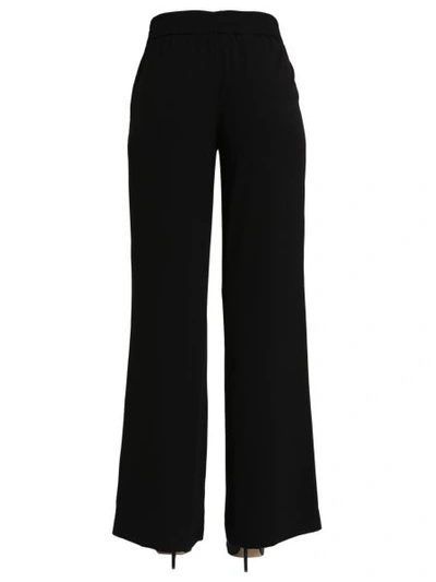 Shop Boutique Moschino Wide Trousers In Black