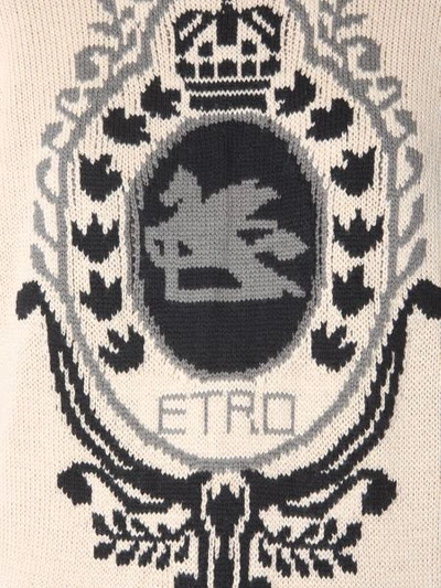 Shop Etro "nottingham" Shirt In Beige