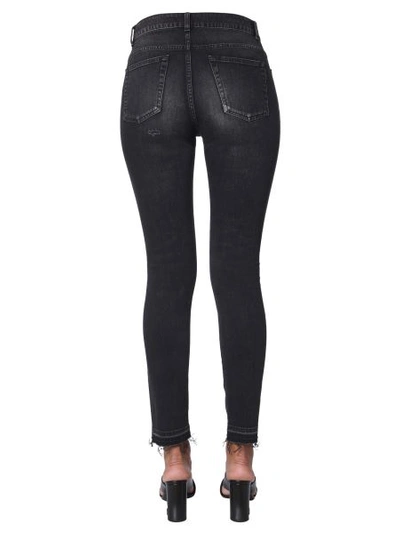 Shop Saint Laurent Skinny Fit Jeans In Black