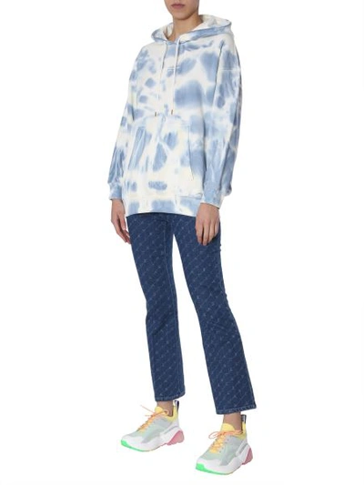 Shop Stella Mccartney Hooded Sweatshirt In Multicolour