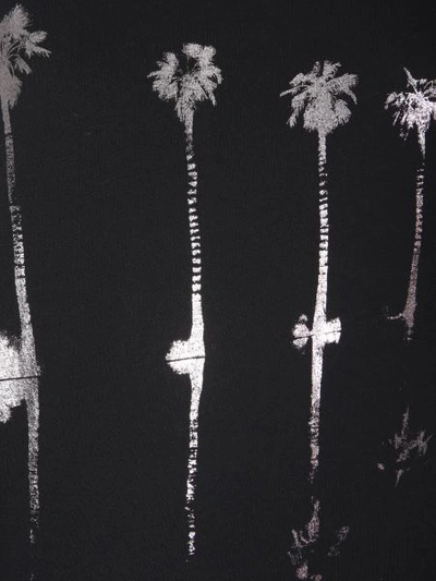 Shop Saint Laurent Palm T-shirt With Print In Black