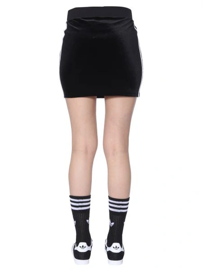 Shop Adidas Originals 3-stripes Skirt In Black