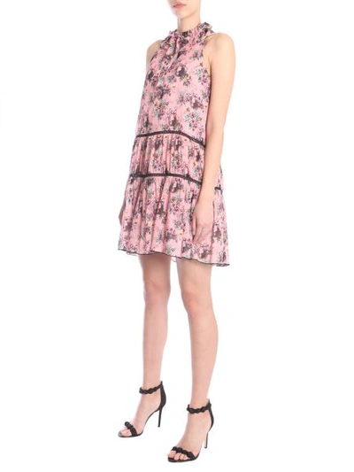 Shop Boutique Moschino Sleeveless Dress In Multicolour
