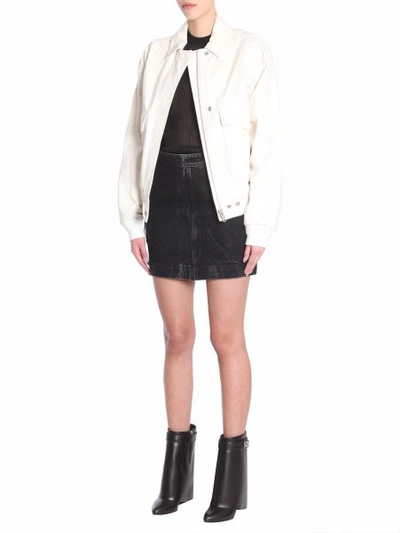 Shop Givenchy Oversize Fit Jacket In White