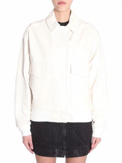 Shop Givenchy Oversize Fit Jacket In White
