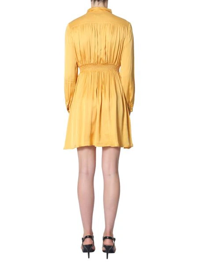 Shop Jovonna London "leo" Dress In Yellow