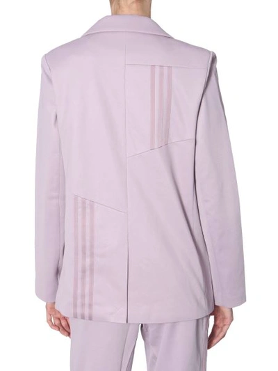 Shop Adidas Originals By Danielle Cathari Long Blazer In Lilac