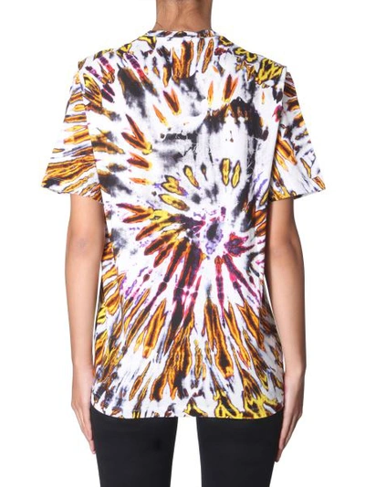 Shop Dsquared2 Tie And Dye Print T-shirt In Multicolour