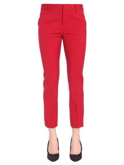 Shop Dsquared2 Classic Trousers In Red
