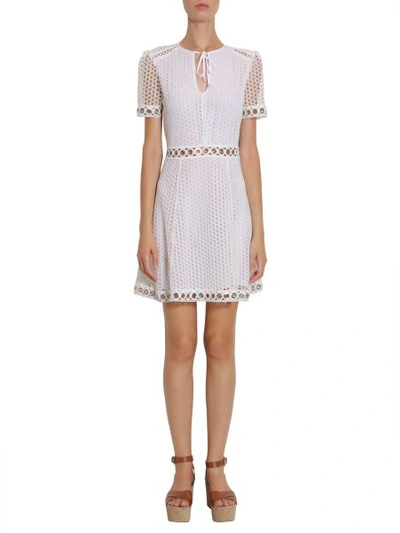 Shop Michael Michael Kors Lace Dress In White