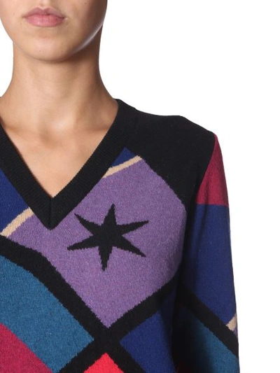 Shop Ps By Paul Smith V-neck Sweater In Black
