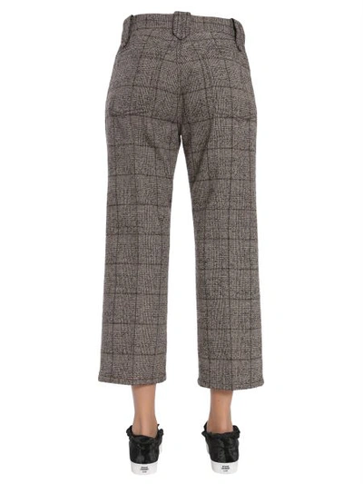 Shop Marc Jacobs Cropped Trousers In Multicolour